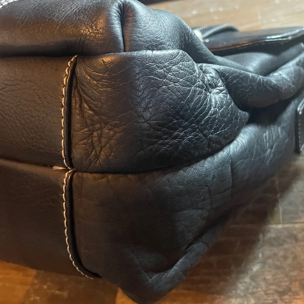 Bellino Branded Leather Messenger Bag Briefcase🖤